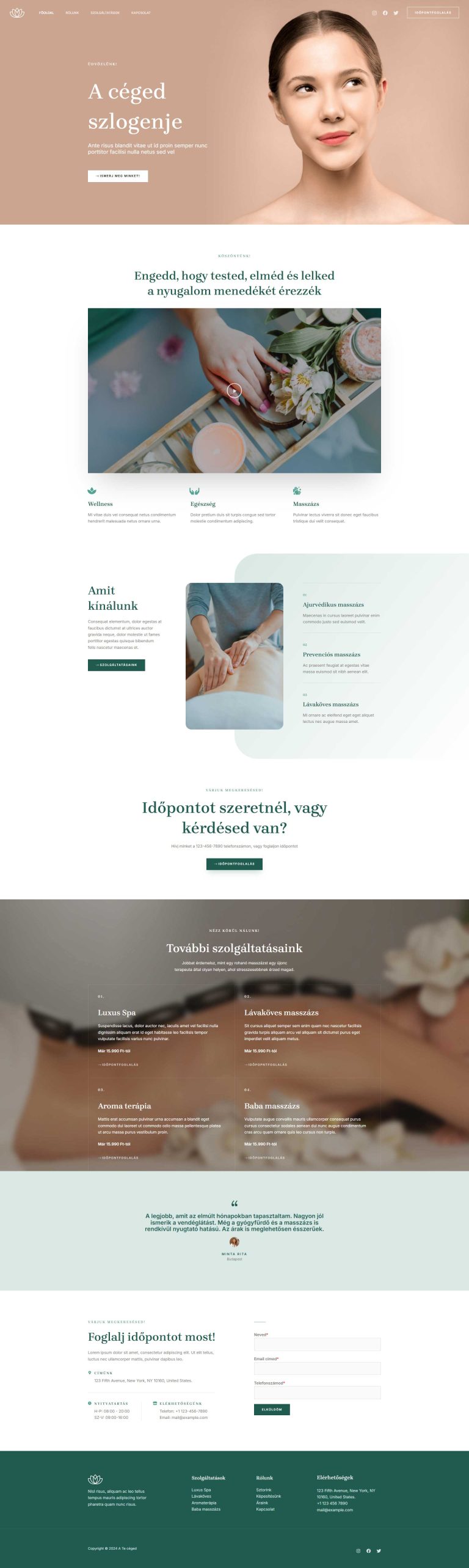 Weboldal minta 1